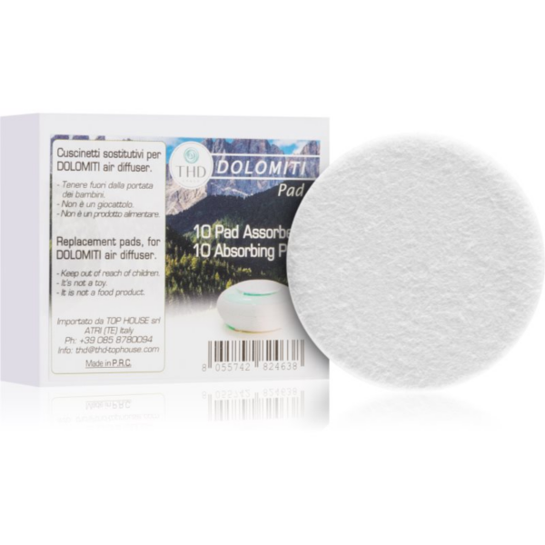 THD Dolomiti Air Absorbing Pads parfümolaj elektromos diffúzorba Dolomiti Air Portable 10 db-Ár