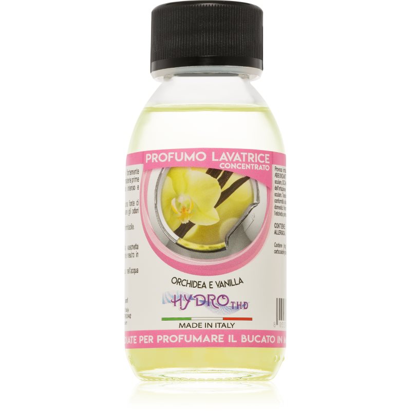 THD Profumo Lavatrice Orchidea e Vanilla illatkoncentrátum mosógépbe 100 ml-Eredeti