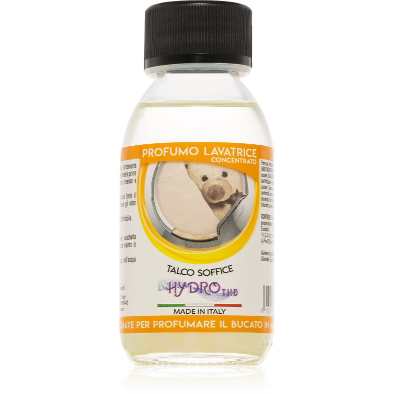 THD Profumo Lavatrice Talco Soffice illatkoncentrátum mosógépbe 100 ml-Eredeti