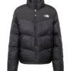 THE NORTH FACE Kültéri kabátok 'Saikuru'  fekete / fehér-Ár