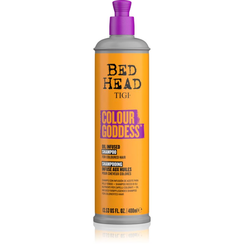TIGI Bed Head Colour Goddess olaj sampon festett vagy melírozott hajra 400 ml-Ár