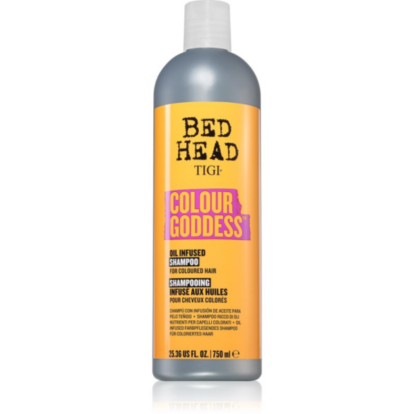 TIGI Bed Head Colour Goddess olaj sampon festett vagy melírozott hajra 750 ml-ár