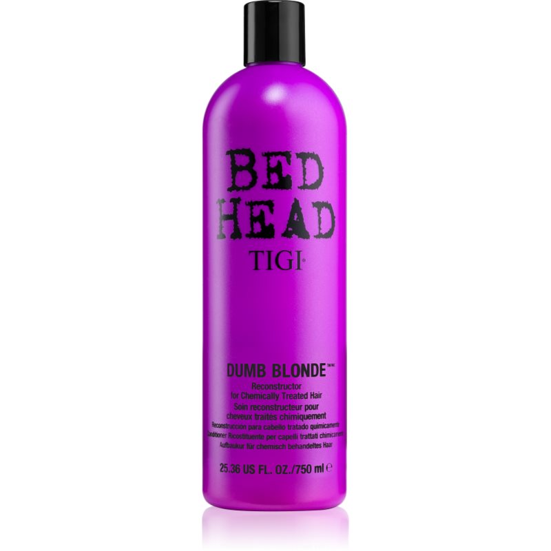 TIGI Bed Head Dumb Blonde kondicionáló a kémiailag kezelt hajra 750 ml-Eredeti