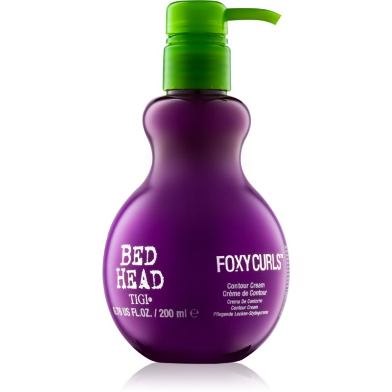 TIGI Bed Head Foxy Curls ápoló és formázó krém a hullámok kiemelésére 200 ml-Eredeti