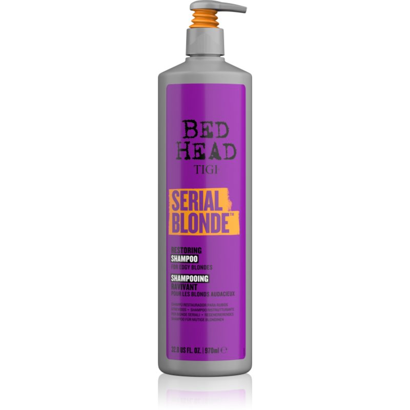 TIGI Bed Head Serial Blonde megújító sampon szőke hajra 970 ml-Ár