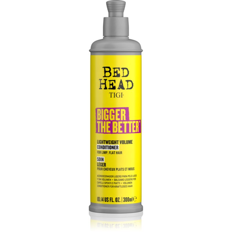 TIGI Bigger The Better Conditioner kondicionáló a haj maximális dússágáért kókuszolajjal 300 ml-Ár