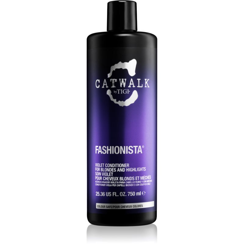 TIGI Catwalk Fashionista lila kondicionáló a szőke és melírozott hajra 750 ml-Eredeti