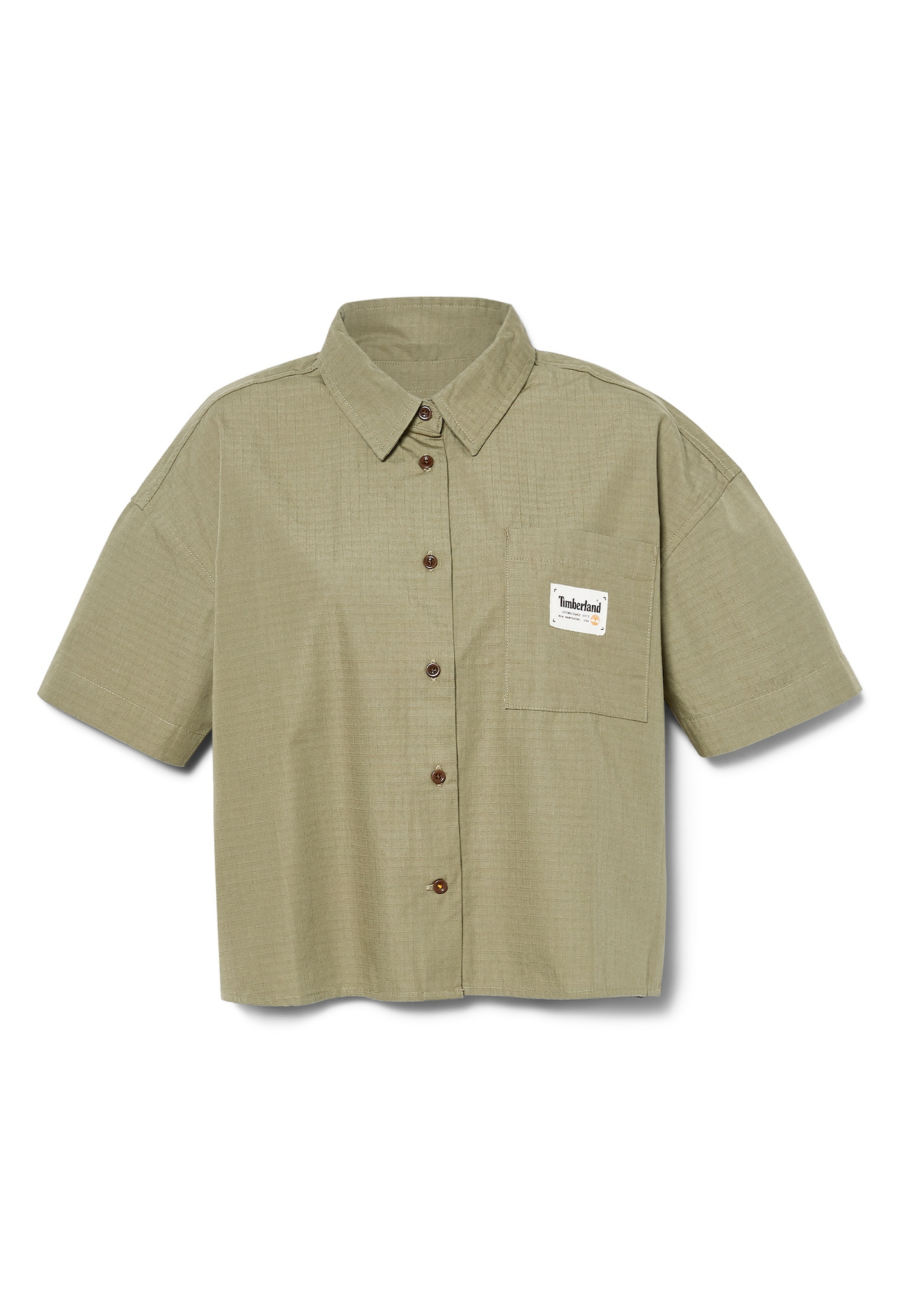 TIMBERLAND Blúz  khaki / fehér-Hungary