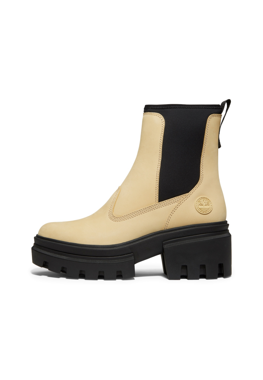 TIMBERLAND Chelsea csizmák 'Everleigh'  világos sárga / fekete-Ár