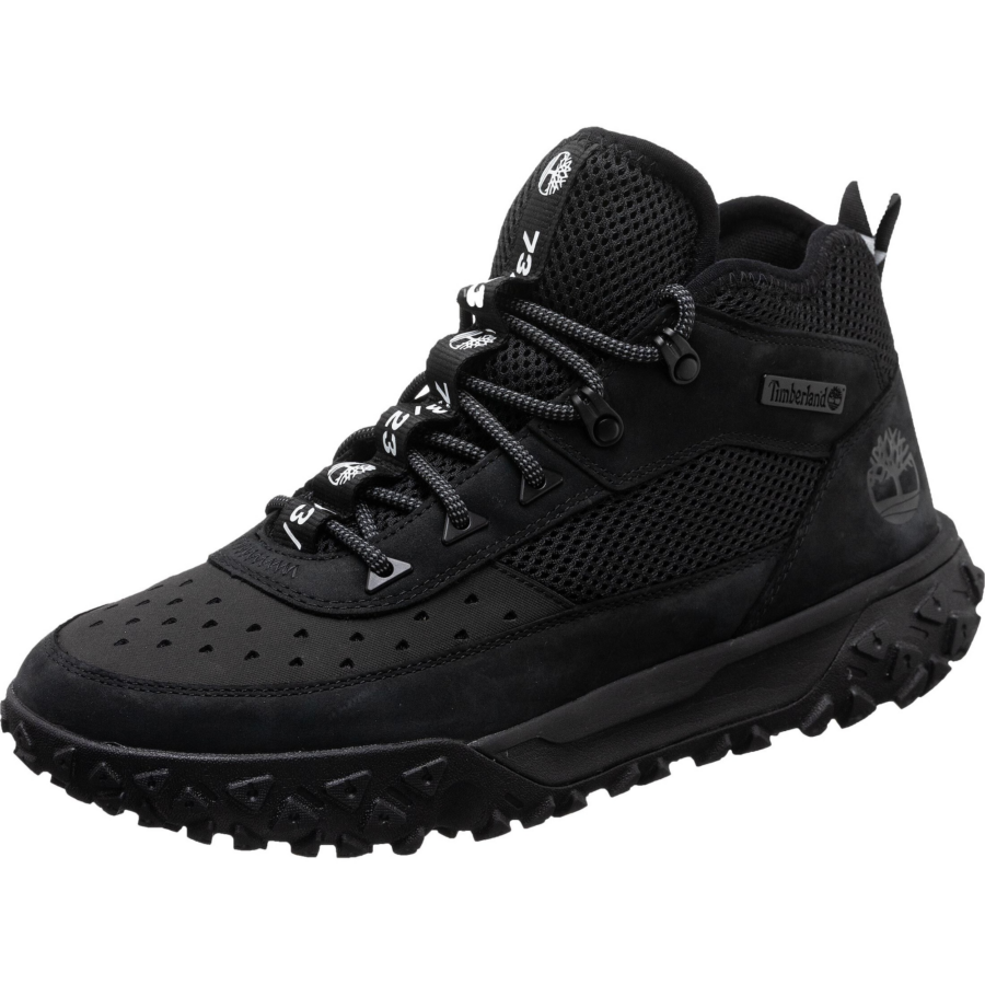 TIMBERLAND Fűzős csizma 'Greenstride Motion 6'  fekete / fehér-Hungary