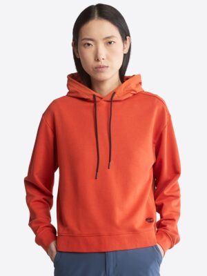 TIMBERLAND Tréning póló  sötét narancssárga / fekete-hu