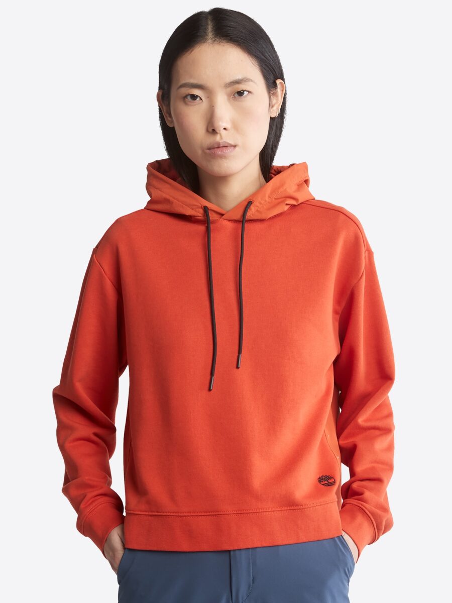 TIMBERLAND Tréning póló  sötét narancssárga / fekete-hu