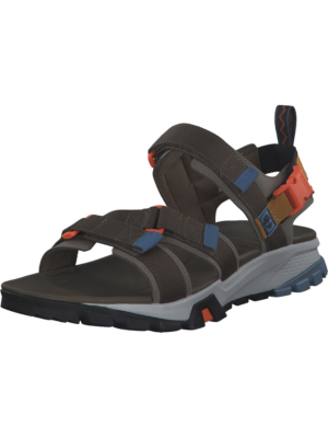 TIMBERLAND Túraszandálok 'Garrison'  kék / barna / sötétszürke / narancs-Ár