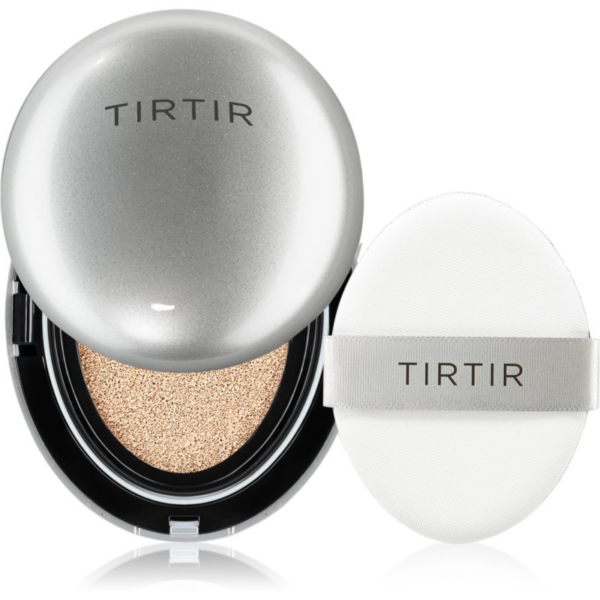 TIRTIR Mask Fit Aura Cushion hidratáló alapozó sminkszivaccsal az élénk bőrért árnyalat 17W French Vanilla 18 g