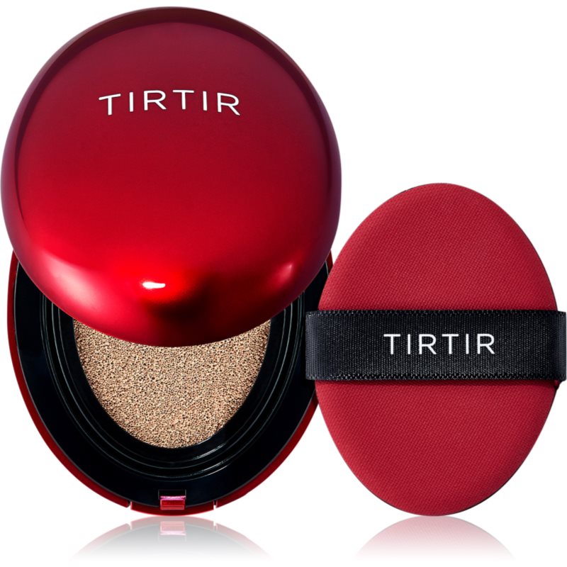 TIRTIR Mask Fit Red Cushion tartós alapozó sminkszivaccsal magas UV védelemmel árnyalat 21W Natural Ivory 18 g-Ár