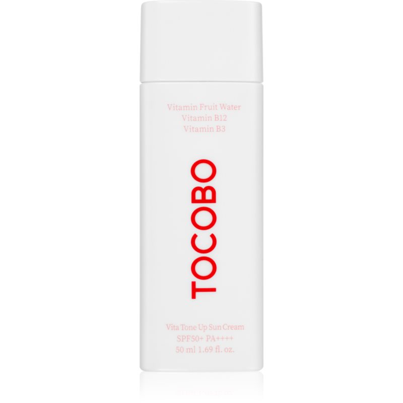 TOCOBO Vita Tone Up Sun Cream könnyed védő géles krém egységesíti a bőrszín tónusait SPF 50+ 50 ml-Ár