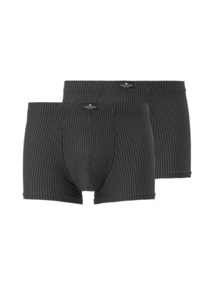 TOM TAILOR Boxeralsók  fekete / fehér-hu