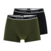 TOM TAILOR Boxeralsók  khaki / fekete / fehér-Ár