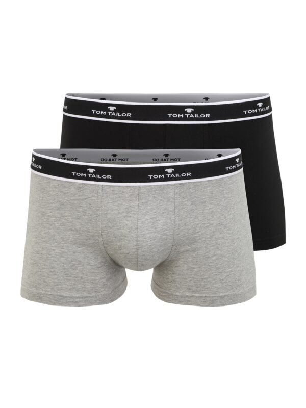 TOM TAILOR Boxeralsók  szürke / fekete