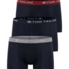 TOM TAILOR Boxeralsók  tengerészkék / szürke / borvörös / fehér-hu