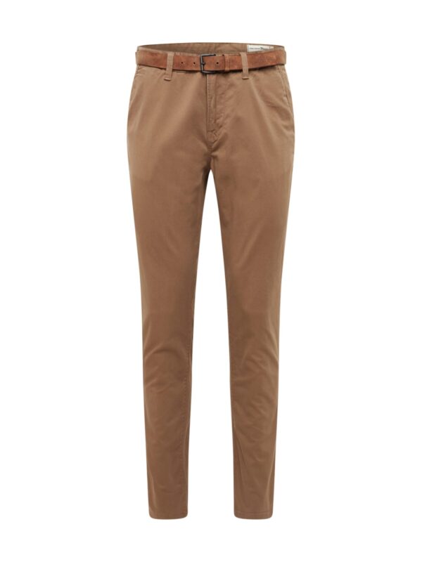 TOM TAILOR DENIM Chino nadrág  világosbarna