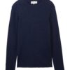 TOM TAILOR DENIM Pulóver  tengerészkék