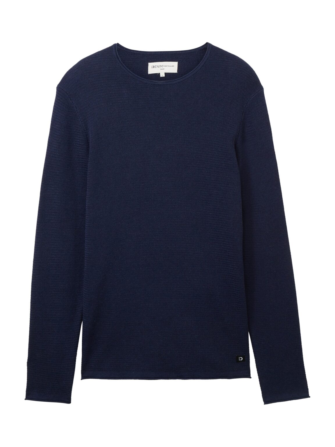 TOM TAILOR DENIM Pulóver  tengerészkék