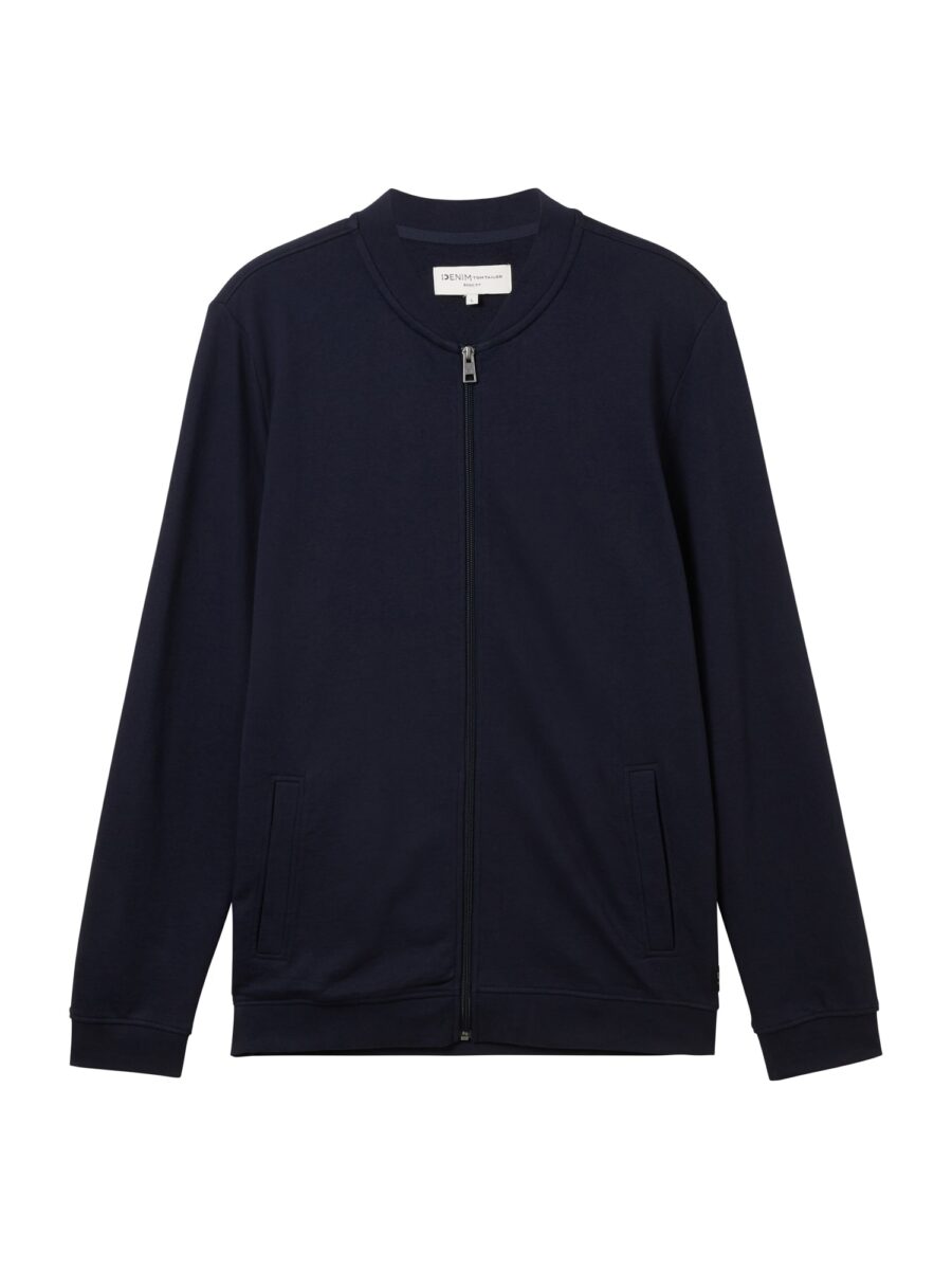TOM TAILOR DENIM Tréning dzseki  sötétkék-hu