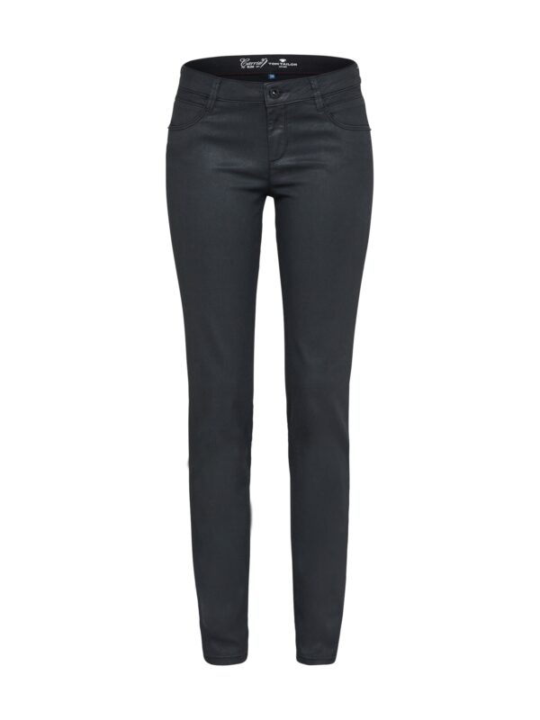 TOM TAILOR Farmer 'slim Carrie with coating'  fekete
