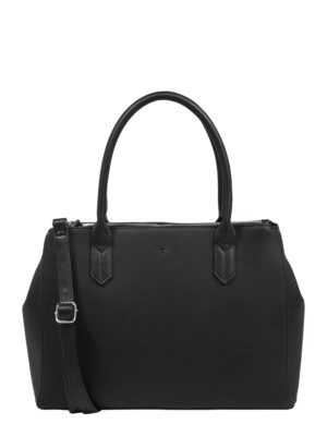 TOM TAILOR Shopper táska 'Roma'  fekete