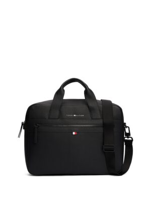 TOMMY HILFIGER Aktatáskák 'Essential'  sötétkék / piros / fekete / fehér-hu