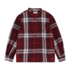 TOMMY HILFIGER Blúz 'TARTAN'  tengerészkék / tűzpiros / sötétvörös / fehér-Ár