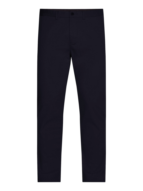TOMMY HILFIGER Chino nadrág 'Bleecker 1985'  tengerészkék / piros / fehér-Hungary