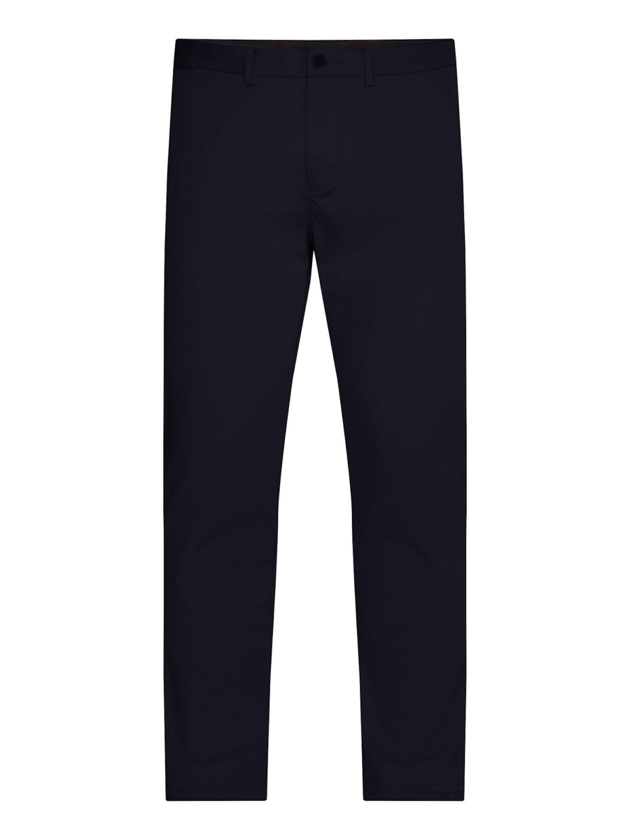 TOMMY HILFIGER Chino nadrág 'Bleecker 1985'  tengerészkék / piros / fehér-Hungary