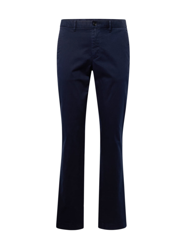 TOMMY HILFIGER Chino nadrág 'DENTON ESSENTIAL'  éjkék / tűzpiros / fehér-Ár