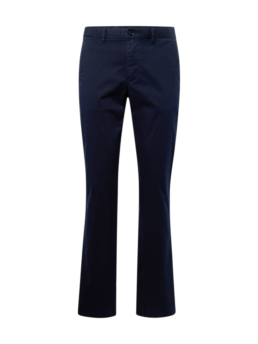 TOMMY HILFIGER Chino nadrág 'DENTON ESSENTIAL'  éjkék / tűzpiros / fehér-Ár