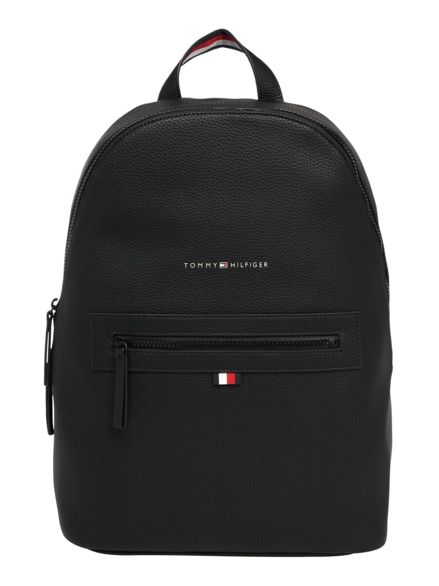 TOMMY HILFIGER Hátizsák 'Essential'  fekete-hu