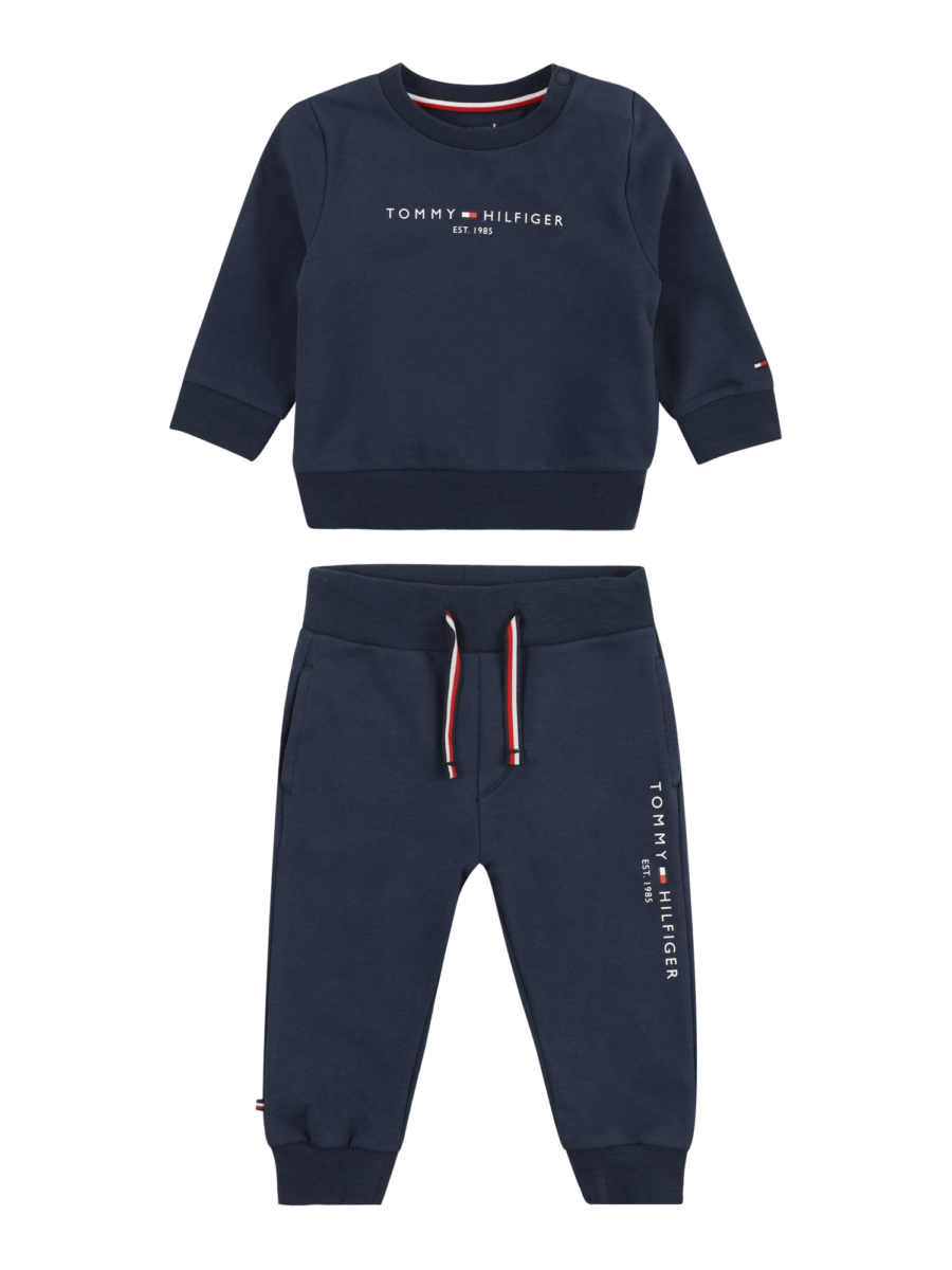 TOMMY HILFIGER Jogging ruhák  tengerészkék / piros / fehér-Ár