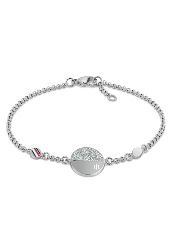 TOMMY HILFIGER Karkötő  ezüst-hu