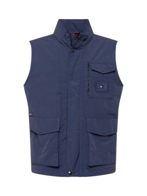 TOMMY HILFIGER Mellény  tengerészkék / piros / fehér-Hungary