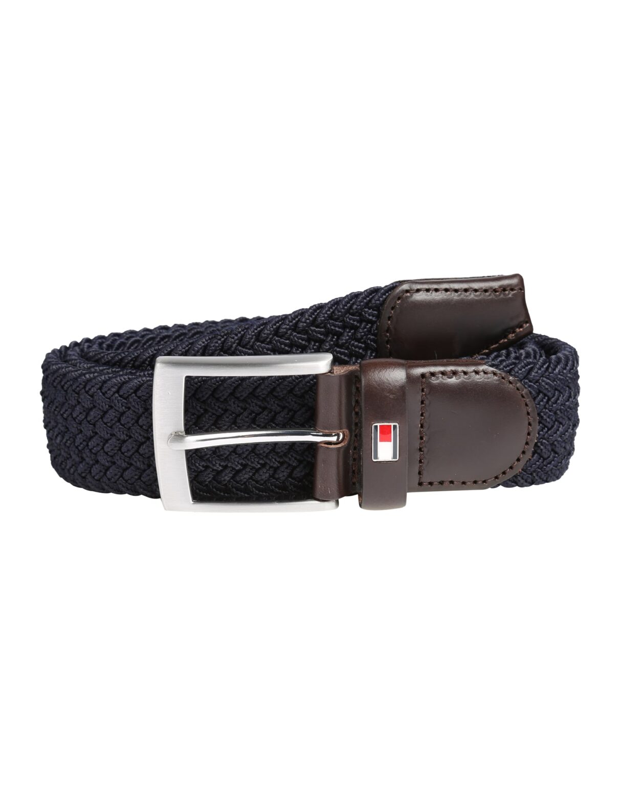 TOMMY HILFIGER Övek 'New Adan'  encián / sötét barna / piros / fehér