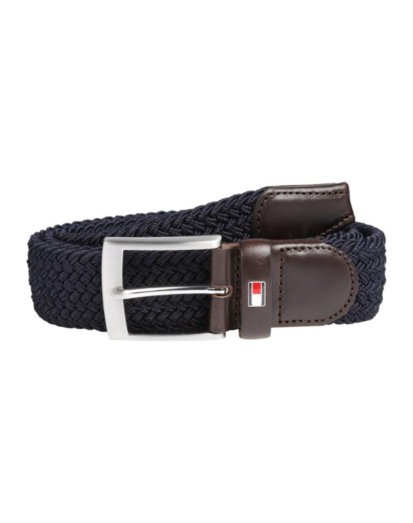 TOMMY HILFIGER Övek 'New Adan'  encián / sötét barna / piros / fehér