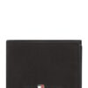 TOMMY HILFIGER Pénztárcák 'Johnson'  piros / fekete / fehér