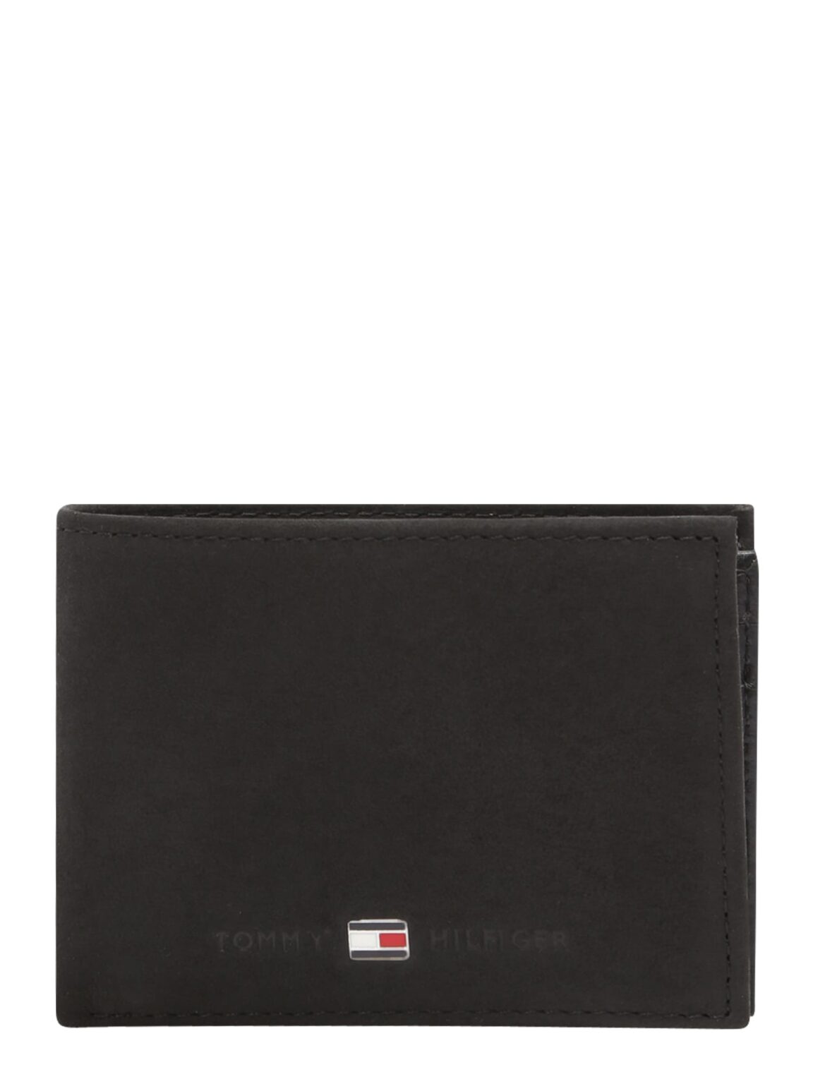 TOMMY HILFIGER Pénztárcák 'Johnson'  piros / fekete / fehér