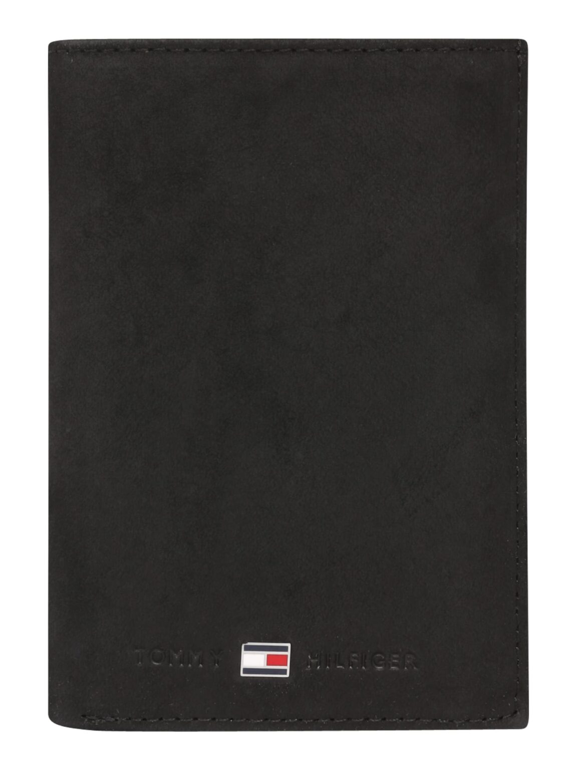 TOMMY HILFIGER Pénztárcák 'Johnson'  sötétkék / rikító piros / fekete / fehér