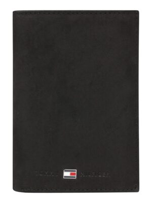 TOMMY HILFIGER Pénztárcák 'Johnson'  sötétkék / rikító piros / fekete / fehér