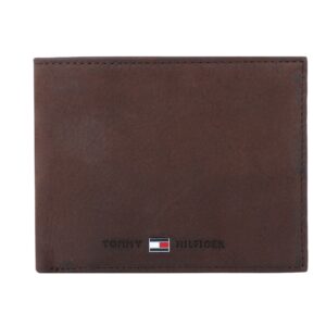 TOMMY HILFIGER Pénztárcák 'Johnson'  tengerészkék / csokoládé / piros / fehér