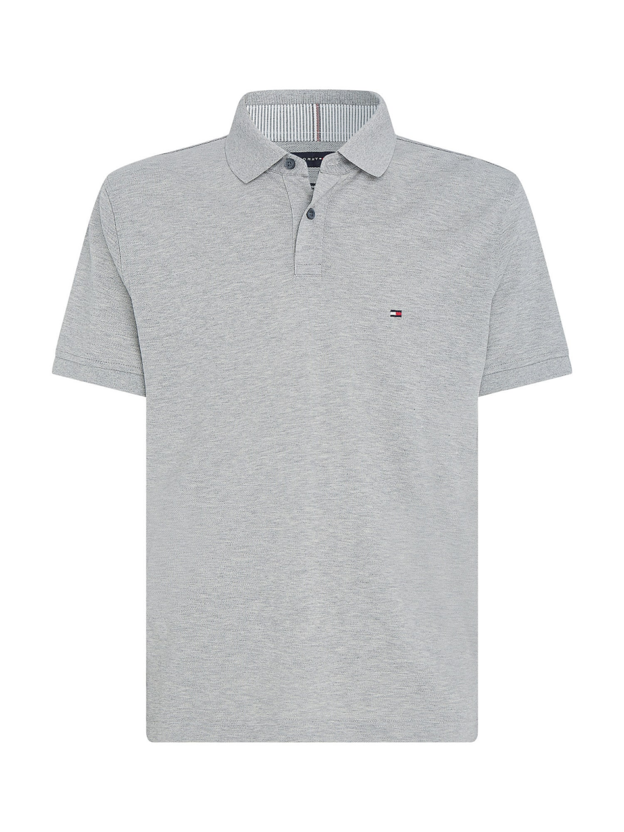 TOMMY HILFIGER Póló '1985'  tengerészkék / szürke melír / piros / fehér-Hungary
