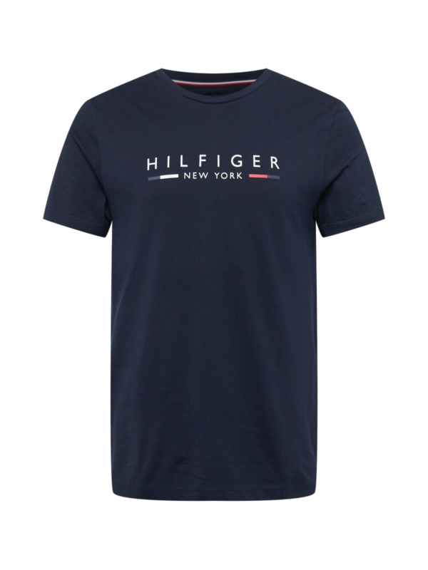 TOMMY HILFIGER Póló 'New York'  tengerészkék / piros / fehér-Ár