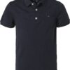 TOMMY HILFIGER Póló  éjkék / tűzpiros / fehér-hu